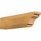 Ekena Millwork Mediterranean Rough Sawn Rafter Tail, Western Red Cedar, 4"W x 6"H x 24"L RFT04X06X24MED00RWR - alternate 1